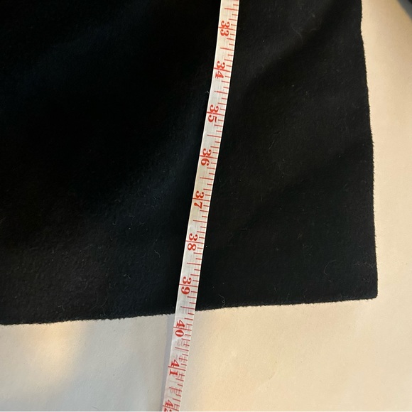 Camalgori Angora Wool black winter coat made in Italy size M classic winter - Picture 12 of 12